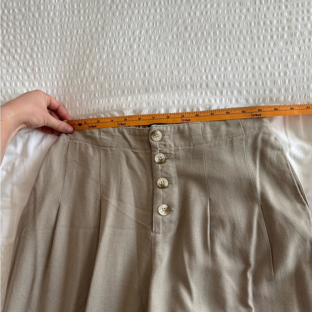 Rewash Tan Wide Leg Pants - Picture 7 of 8